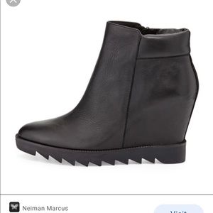 Ash Leather Wedge boot. Size 41 EURO 10/10.5 USA